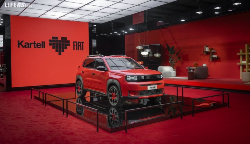 Kartell firma la Fiat Grande Panda